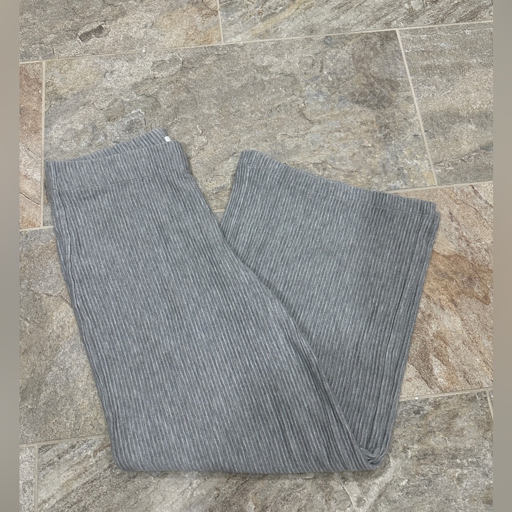 LOFT Flared Ribbed Pants